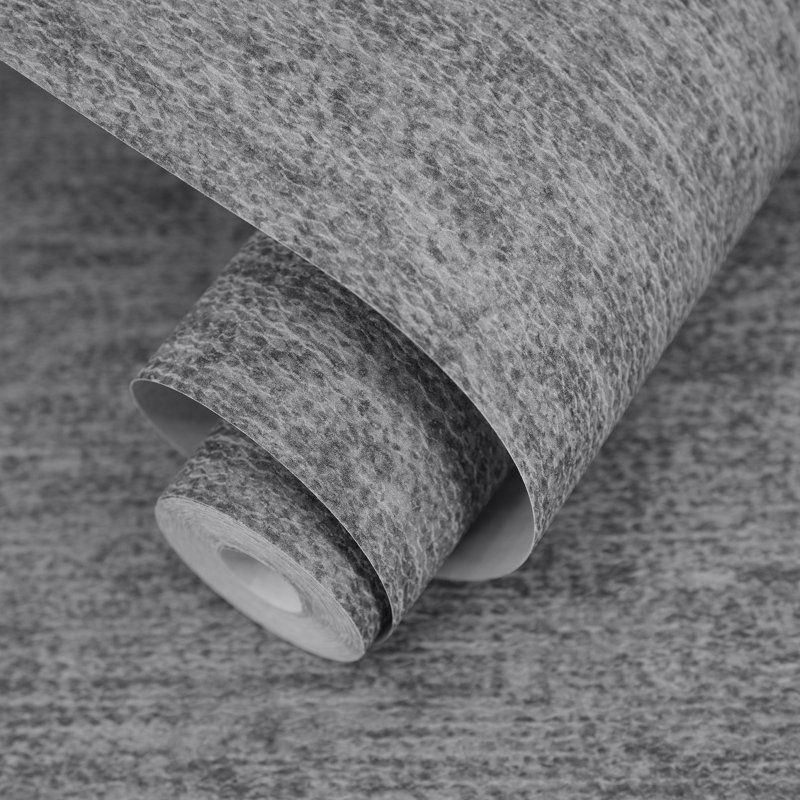 Cerra Collection Cleo Texture Design Wallpaper Roll, Black