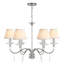 Duluth 6 - Light Candle Style Chandelier-9835229