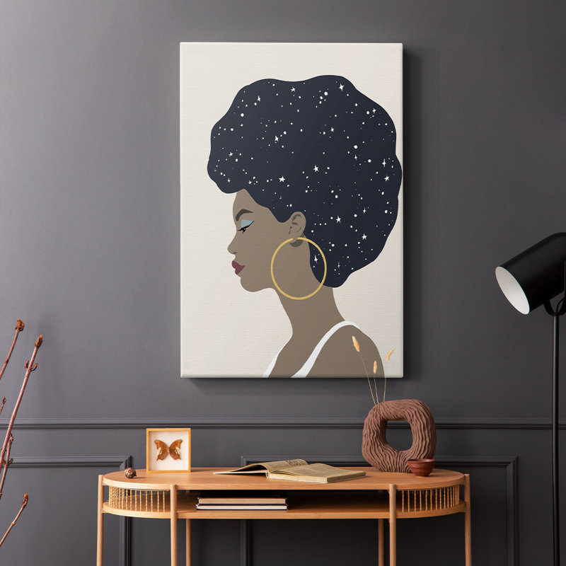 Heavenly Hair I -Gallery Wraraped Cavas, H 27 po x l 18 po