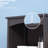 Brown Bathroom Shelf - 3 And Drawer For Essentials Storage Unit In Optimizing Organization