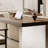 Nut-brown Rectangular Solid Wood writing desk-118001435