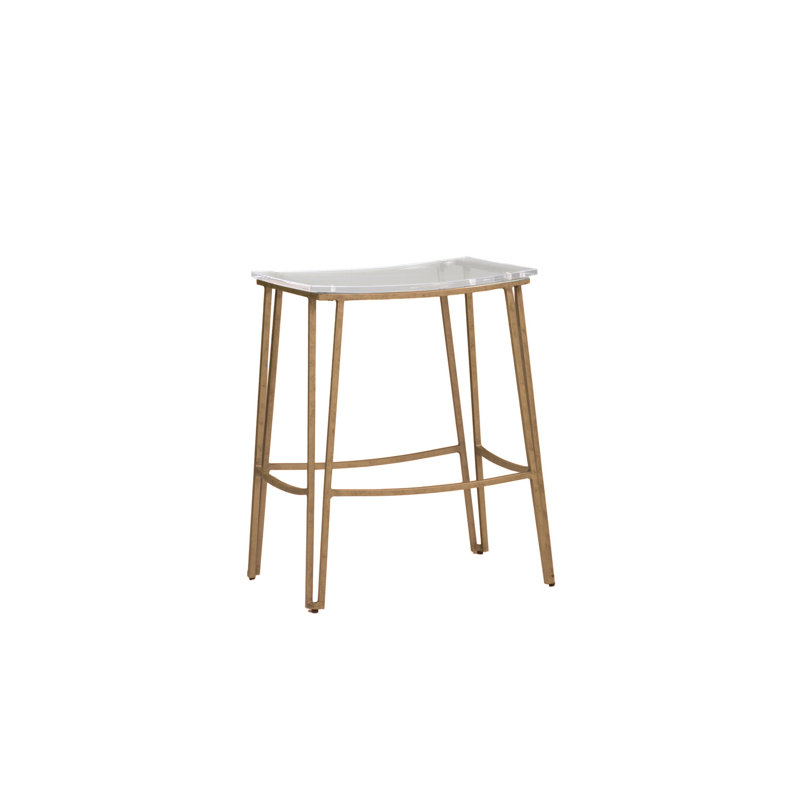 Pierce 24.5" Counter Height Stool - Gold, Antique Gold