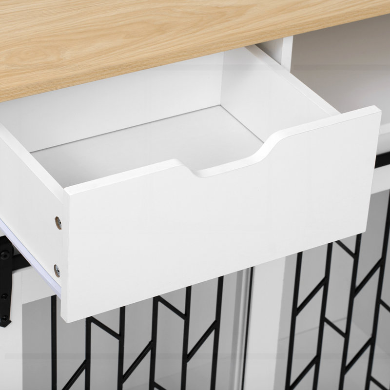 Table de bout avec îlot de cuisine