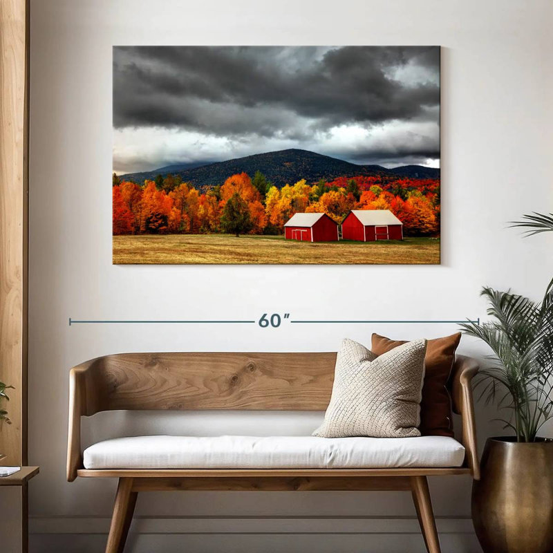 Alvord Adirondacks Autumn, 32" H x 48" W