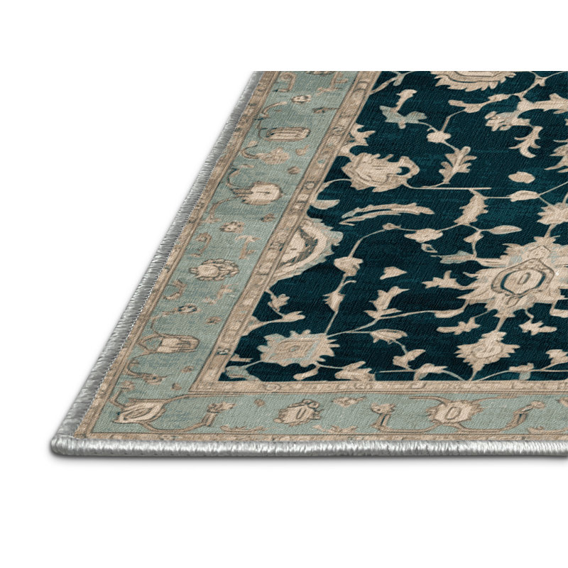 Tapis beige surteint lavable à la machine