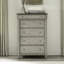 Lit de rangement, commode et miroir Cathleen-100929595