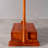 Solid Wood Coat Rack with Brass