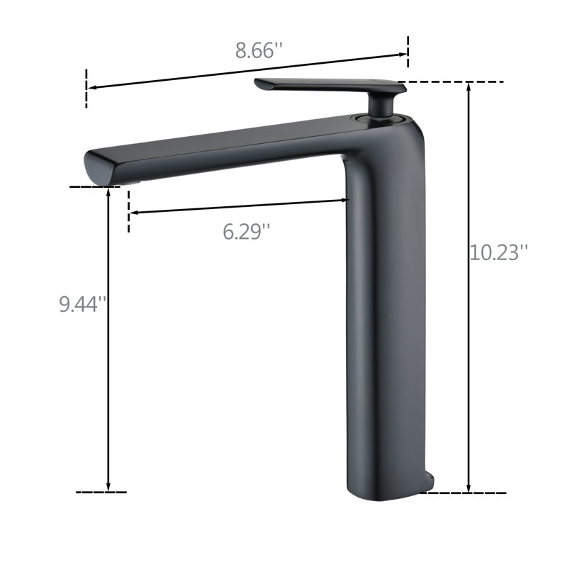 Single-Hole Single-handle Bathroom Faucet