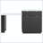 82.6" Fluted Kitchen Island with Extendable Dining Table (Seats 4-6) – Black-895931463