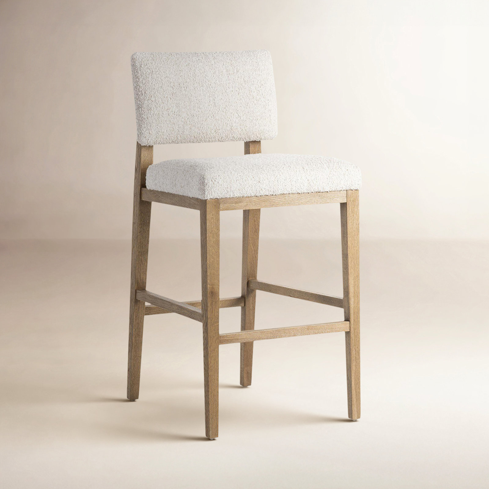 Sokrates Bar and Counter Stool, Bar Stool (31.25" Seat Height), White