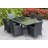 Pavior 6 - Person Wicker Patio Dining Set with Rectangular Table , Cushions Included-89701246-34317057