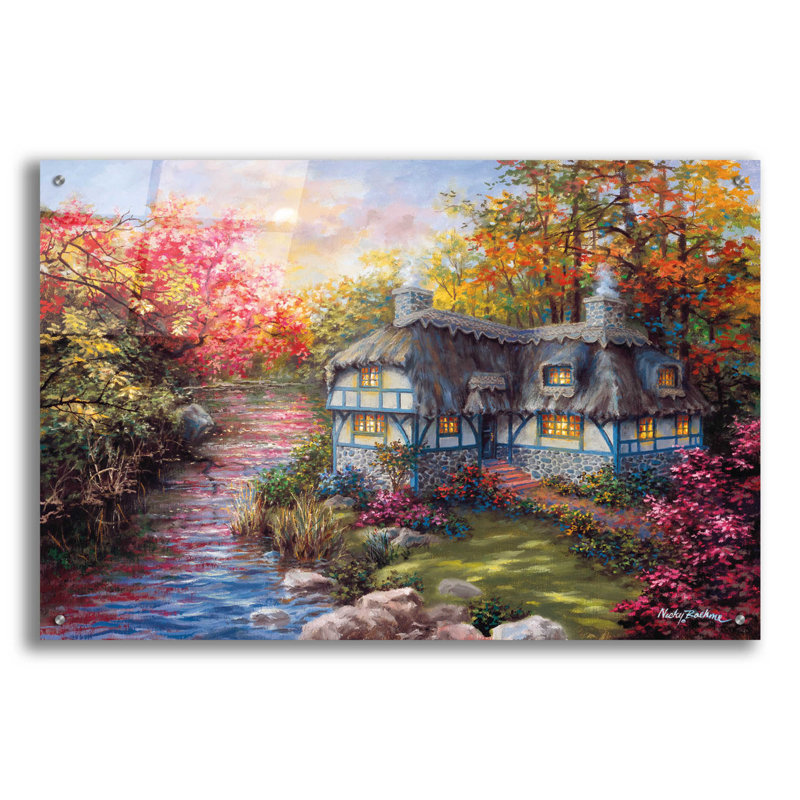 «It's No Place Like Home» par Nicky Boehme, impression sans cadre, H 24 po x l 36 po x P 0,2 po