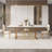 4 - Person Faux Marble Top Pedestal Dining Set-98425061