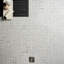 Twine 1x3 Basketweave Polished Marble Mosaic Tile-1900121023