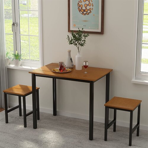 Red Barrel Studio® 3 - Piece Dining Set & Reviews | Wayfair