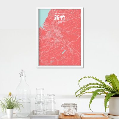 Hsinchu (chinois traditionnel), impression sur toile tendue