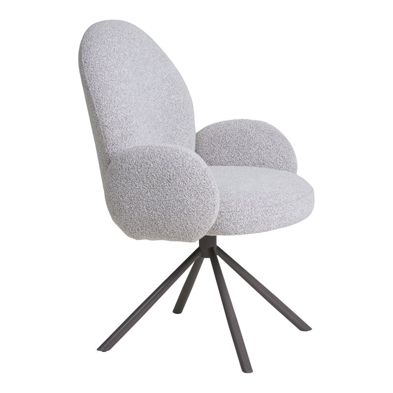 Harrodsburg 50cm H Polyester Upholstered Armchair in Sand