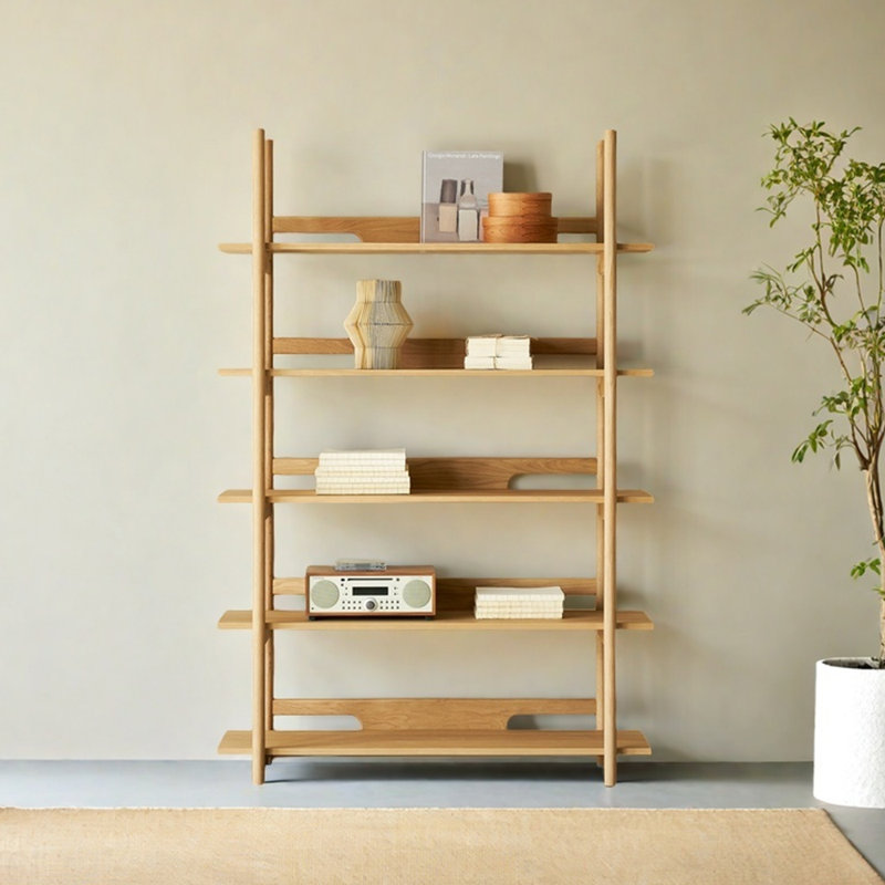 Bibliothèque simple de style américain