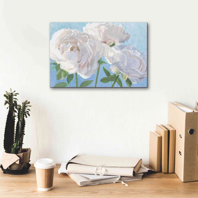 «Essence of June I» par James Wiens, art mural sur toile, H 12 po x l 18 po x P 0,75 po