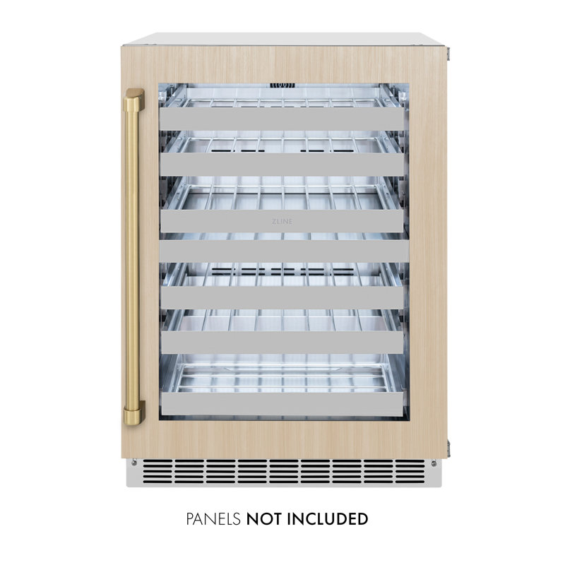 23.88 44 Bottle Wine Refrigerator, Champagne Bronze