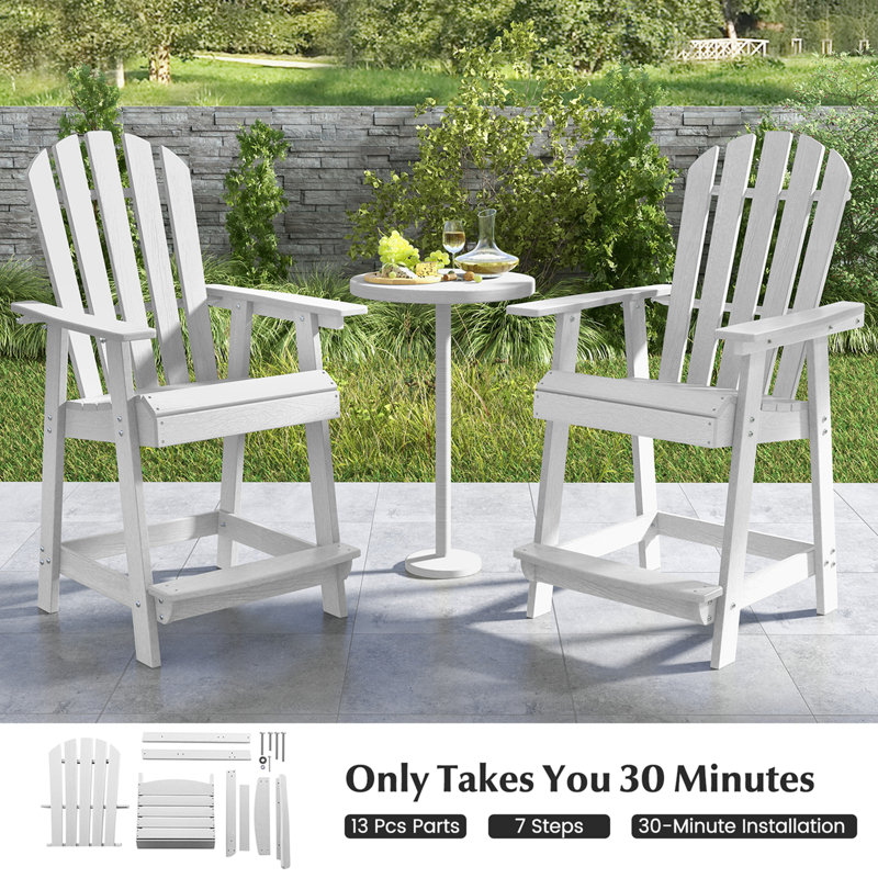Tabouret Caraviello, Blanc