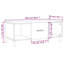 Four Leg Coffee Table with Storage-1438846843