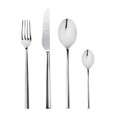 Ensemble de couverts Atena - 24 pièces - Acier inoxydable