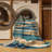 Washable Abstract Islands Hawaiian Area Rug-1655534500
