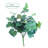 19" Real touch Grape Leaf Bush