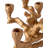 Alfrida Candle Holder Apple Tree Gold S