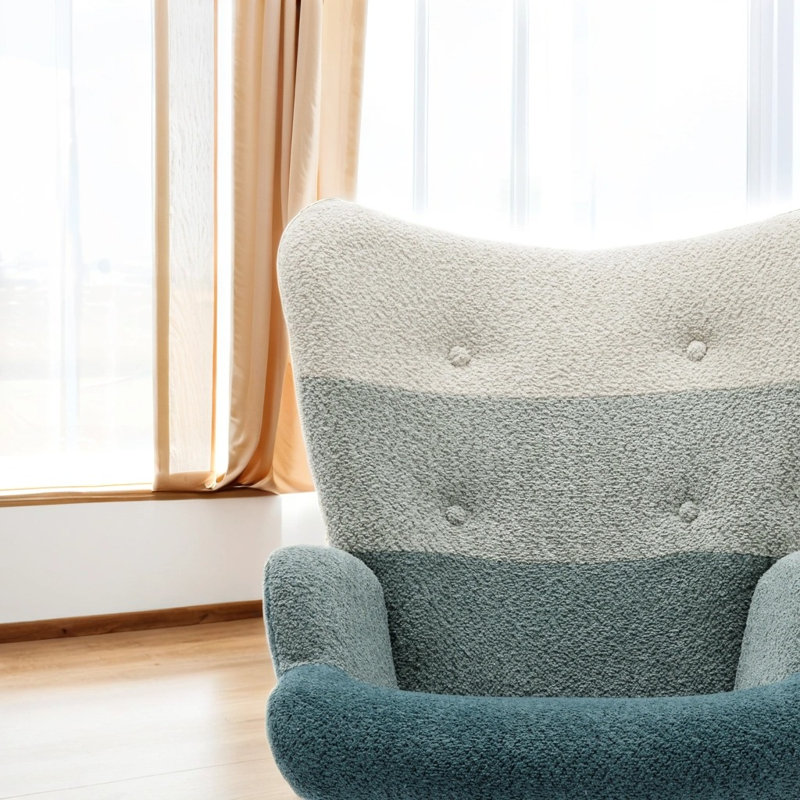 Chaise berçante moderne Loriane