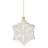 2025 Blown Glass Snowflake Ornament