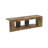 55-Inch Modern TV Stand with Open Shelves, Rustic Reclaimed Wood Finish Media Console for Living Room