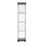 Vitrine en verre avec 4 portes et 4 tablettes-380545166