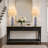25" Glass Table Lamps Set of 2