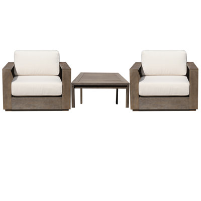 Hilde 2 - Person Patio Conversation Sets with Cushions
