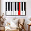 «Piano Key», reproduction sur toile-1172093016