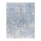 Overdyed One-of-a-Kind 8' 2" X 10' 1" Hand Knotted Area Rug
