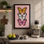 Three Butterflies Minimalist - Print-136811084-136811085