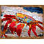 Bloc de bois crabe-558526829