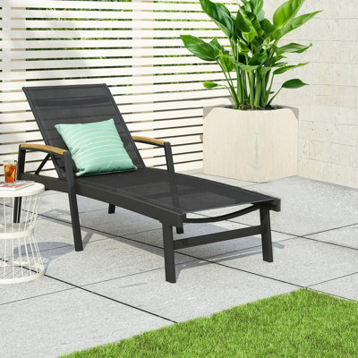 Chaise longue en filet Alfredo