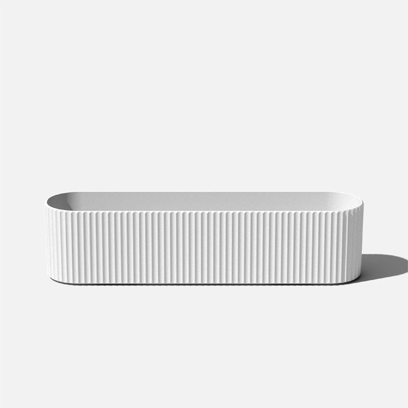 Boîte à fleurs 36 "Veradek, 1, Blanc