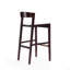 Tabouret de bar Klismos