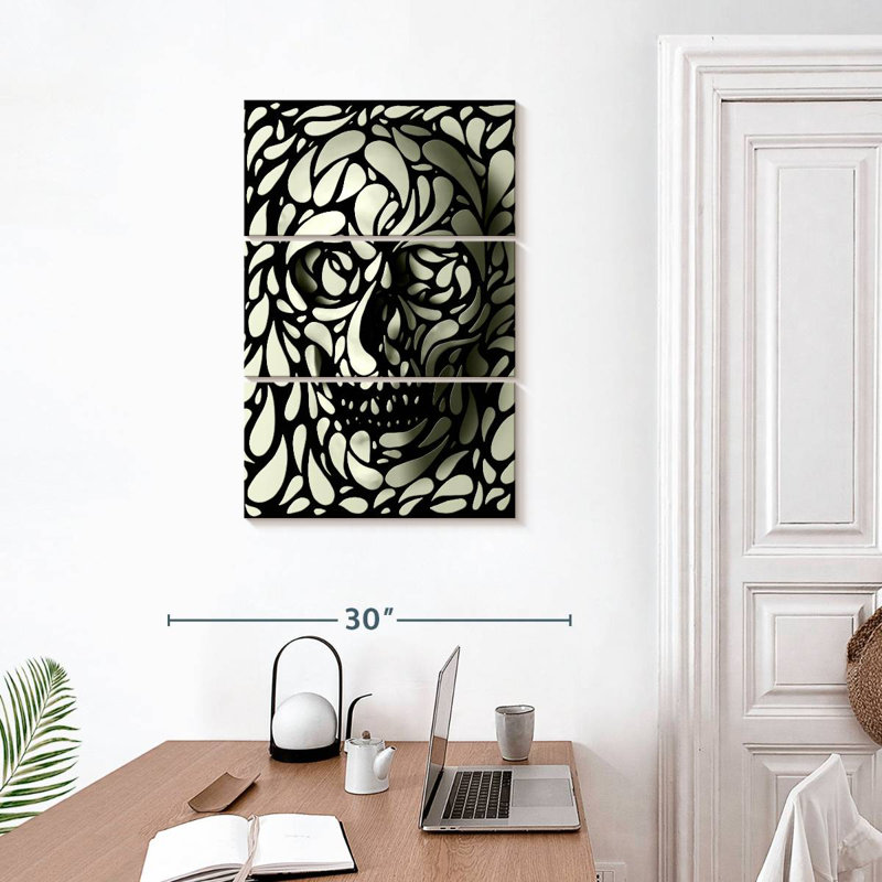 Kerner Skull I, 32" H x 20" W