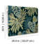 Papier peint vert Alocasia-119797228