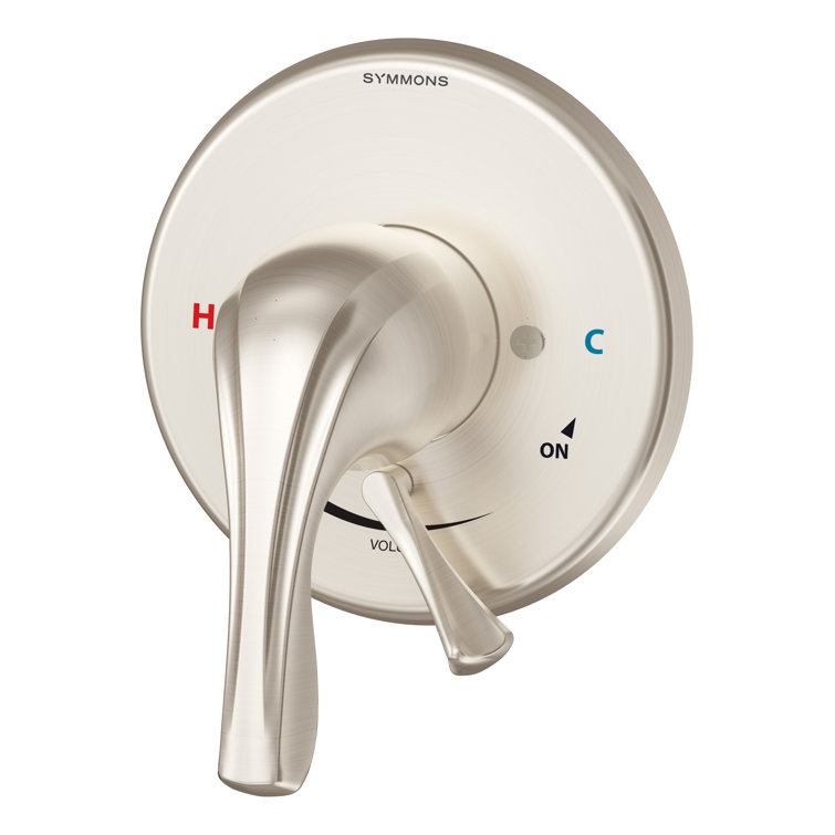 Origins Shower Valve Trim Kit with Single Handle Volume Control Lever (Valve Not Included)