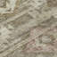 Tapis brun / beige en polyester tissé à la machine Thienan-1368364431