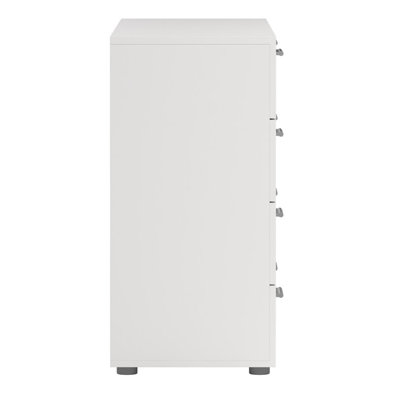 Benyard 140cm W 8 - Drawer Chest of Drawers, White