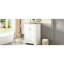 Meuble-lavabo de 24 po avec lavabo en céramique lisse, structure en bois massif et poignées élégantes en alliage de zinc pour un pied d'ambiance chic, sophistiqué et luxueux-1698512878-1698512879