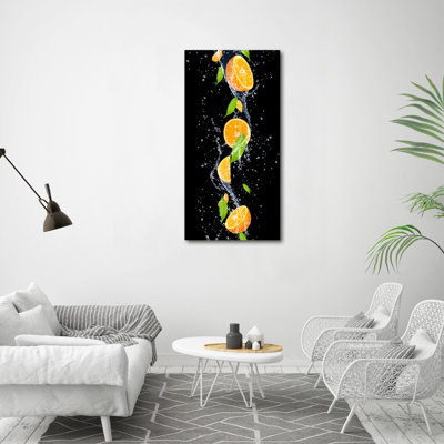 Oranges - Wrapped Canvas Print